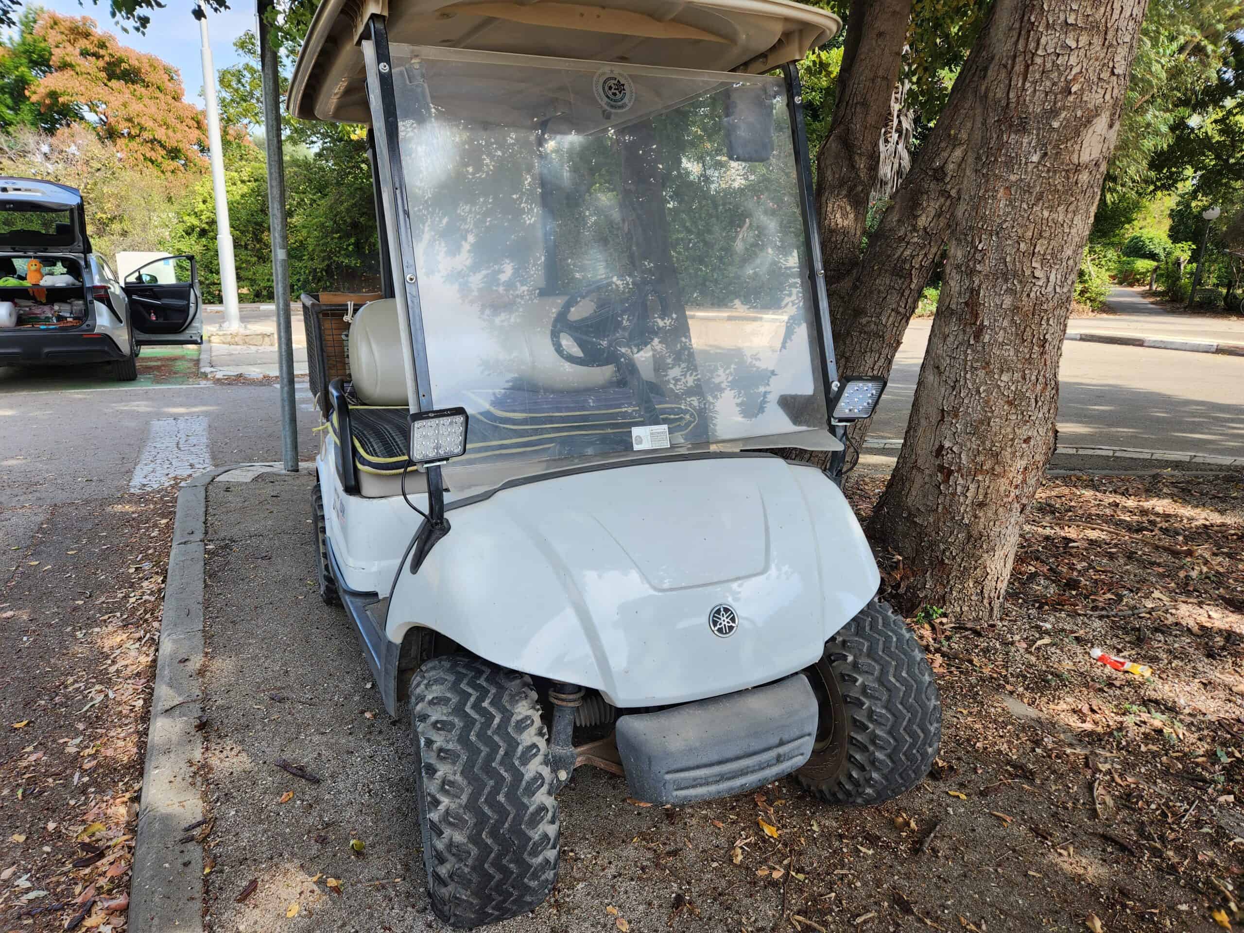 YAMAHA 4 מקומות עם גלגלי שטח כחדש