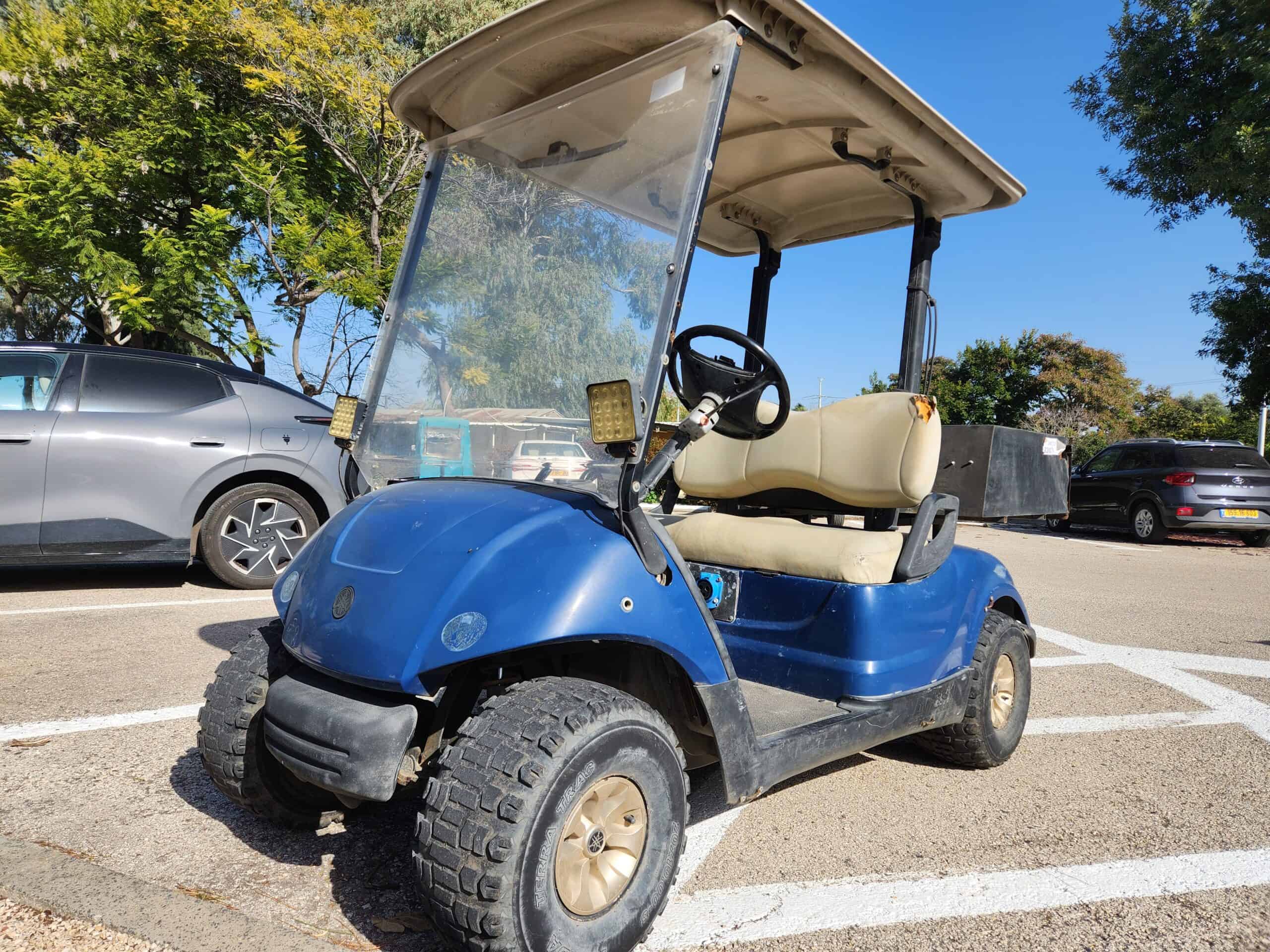 Yamaha מוגבה עם גלגלי שטח יד שנייה