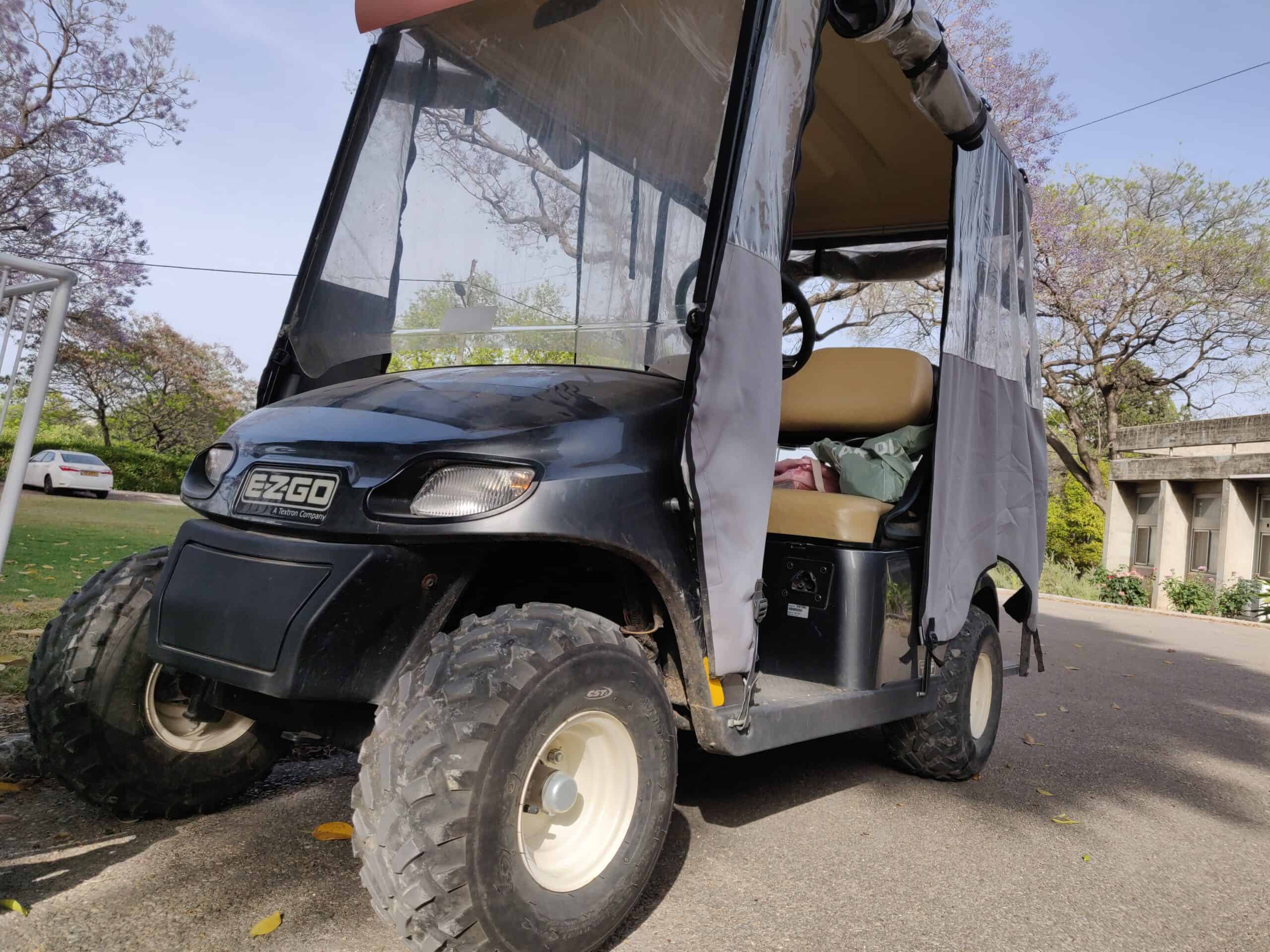 EZGO מוגבה עם גלגלי שטח יד שנייה