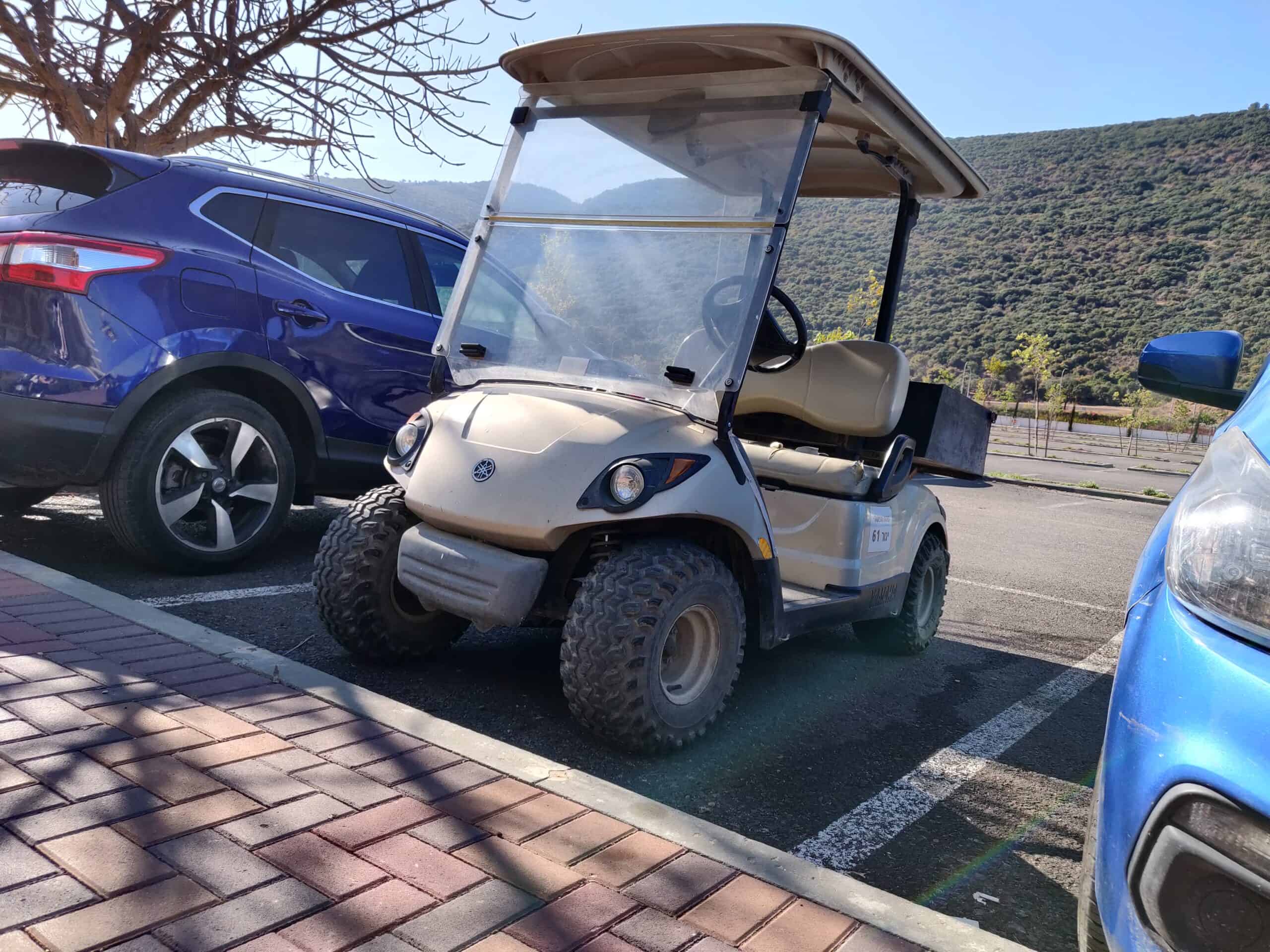 ימאהה YAMAHA מוגבה עם גלגלי שטח