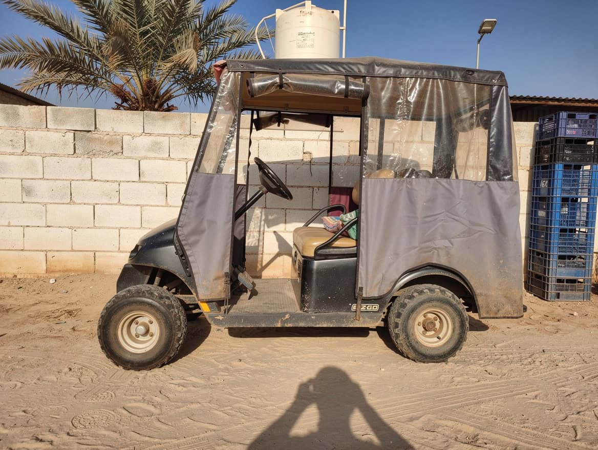 EZGO מוגבה עם גלגלי שטח יד שנייה 2018 בפתח תקווה
