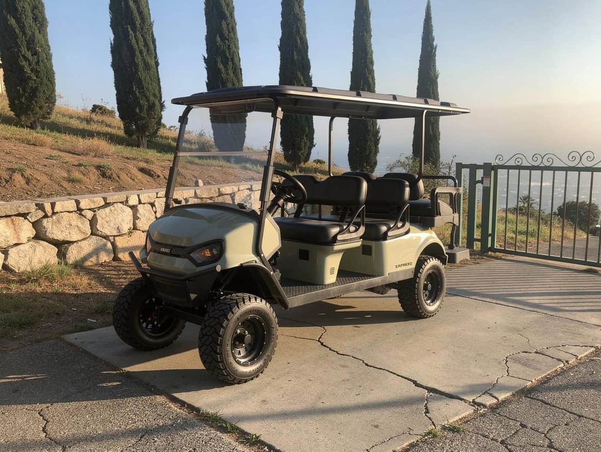 EZGO מוגבה עם גלגלי שטח כחדש 2019 בנשר