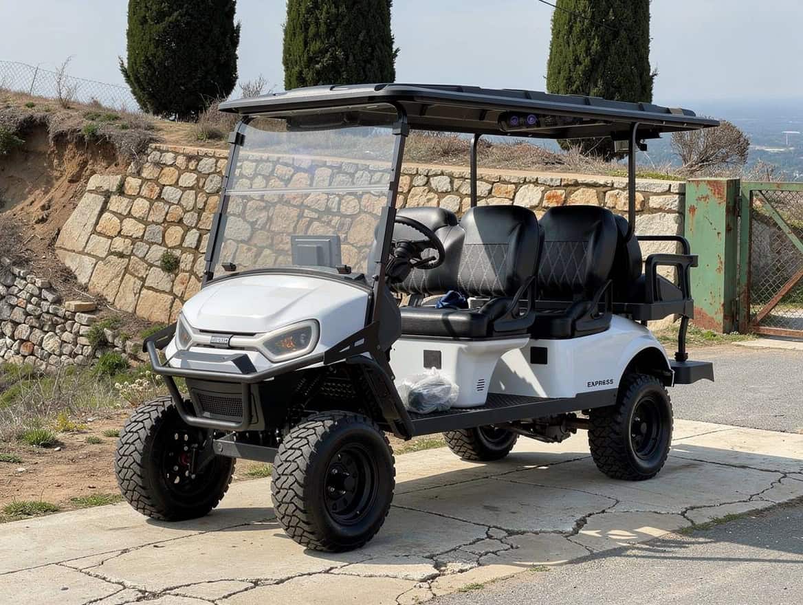 EZGO מוגבה עם גלגלי שטח יד שנייה 2018 ברחובות