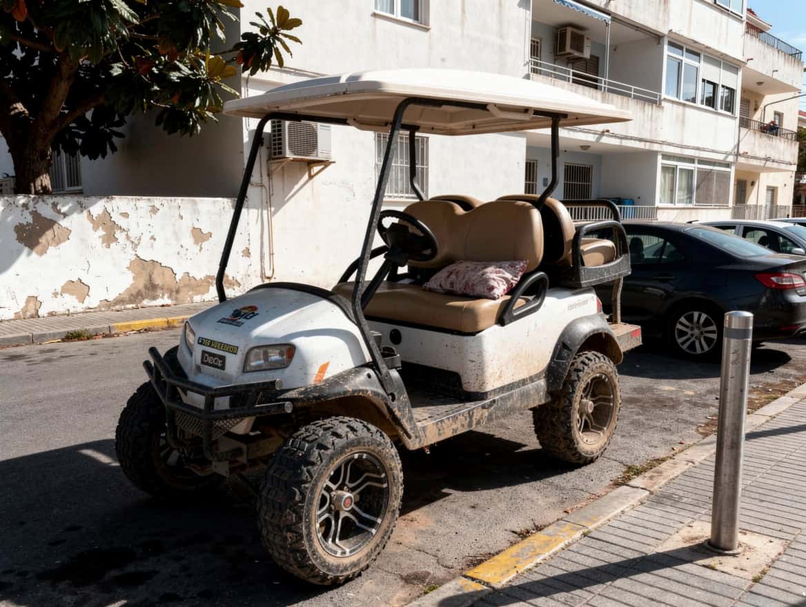 רכב תפעולי מוגבה עם גלגלי שטח 2021 בבת‑ים