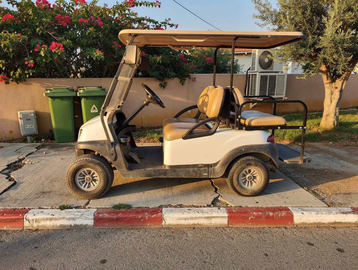Club Car 4 מקומות יד שנייה 2018 בפרדס חנה