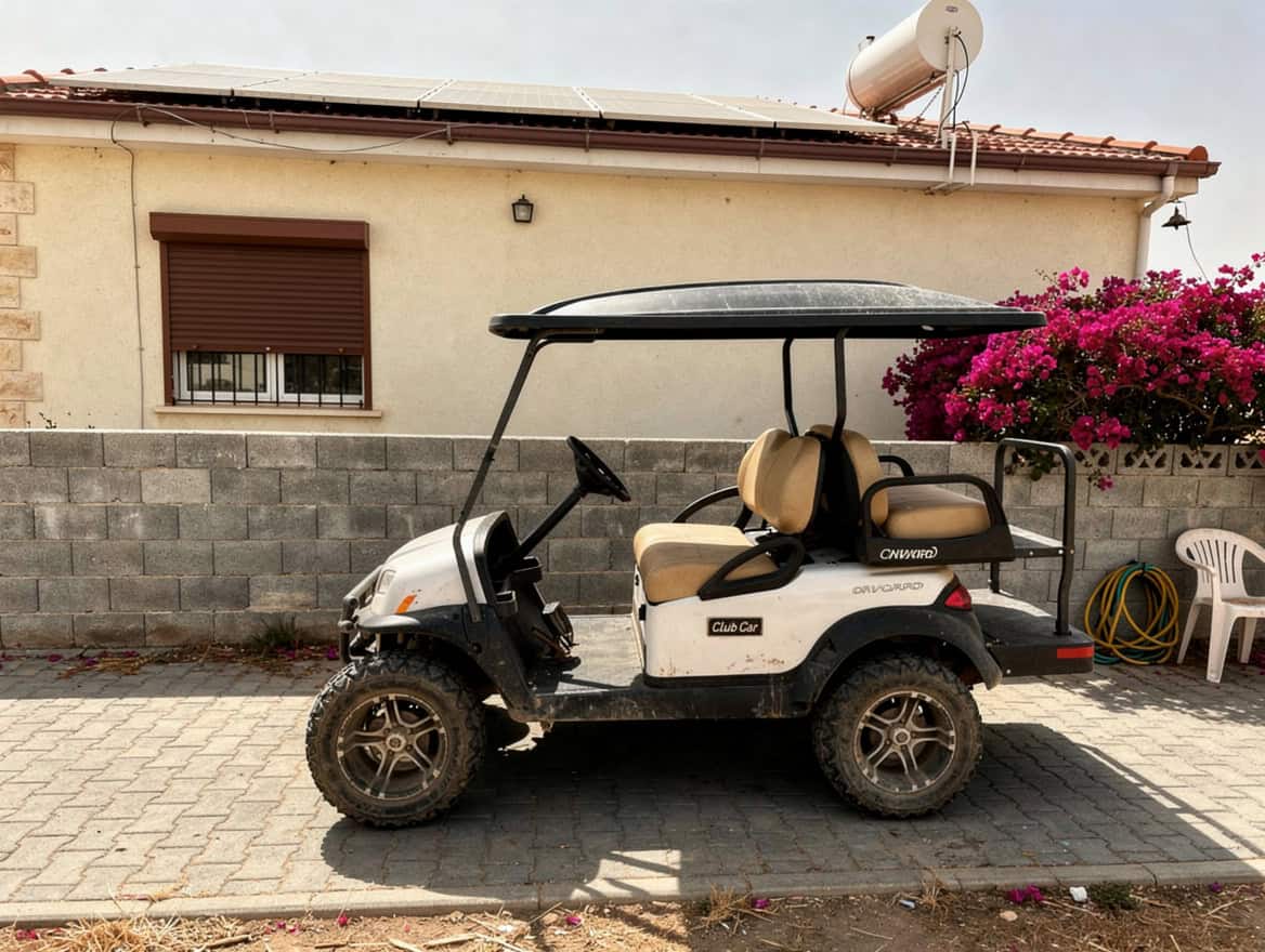 Club Car 4 מקומות במצב טוב 2017 ברעננה